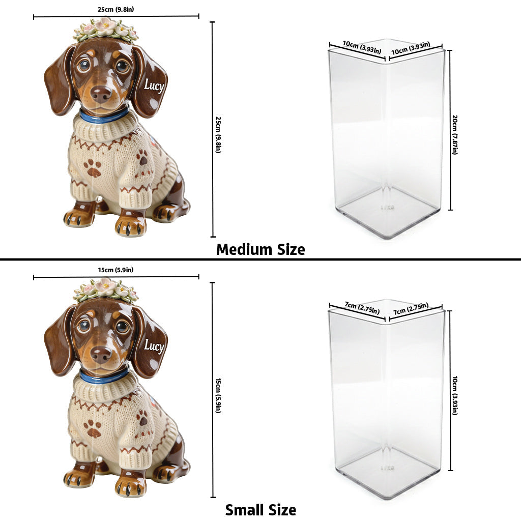 Custom Any Photo - Personalized Dog Acrylic Pot & Stake