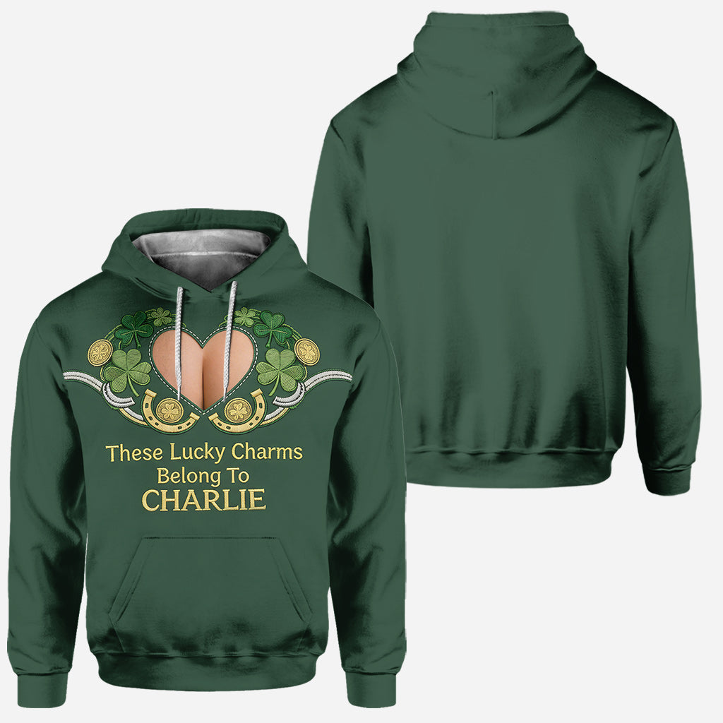 Hot St Patrick's Day Costume - Personalized Spicy Couple Hoodie and Leggings