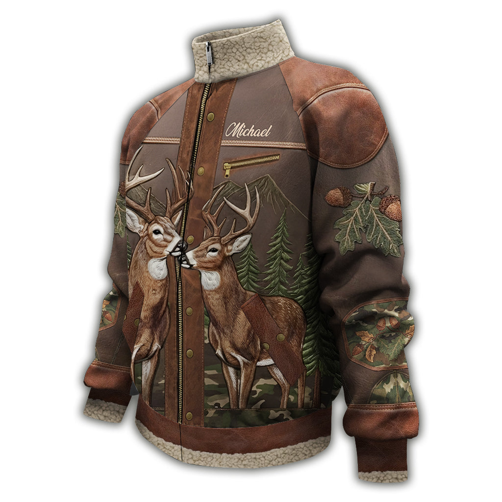 Partenaires de chasse pour la vie - Veste de chasse zippée personnalisée