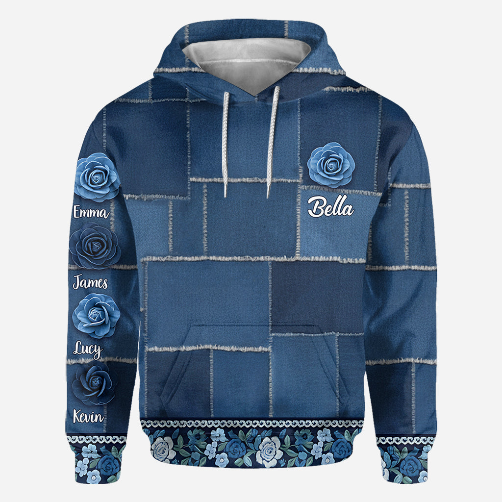 Best Gift For Mom, Grandma - Personalized Mother All Over Shirt