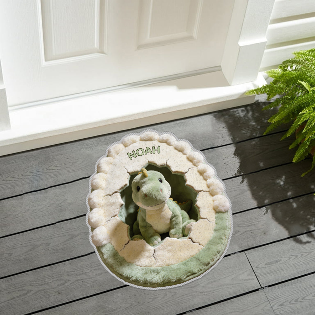 Décor de Chambre d'Enfant - Dinosaure ou Licorne - Tapis Personnalisé Antidérapant