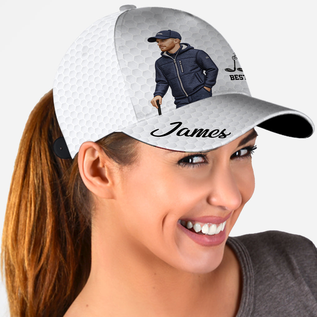 Meilleur Papa - Casquette de Golf Personnalisée
