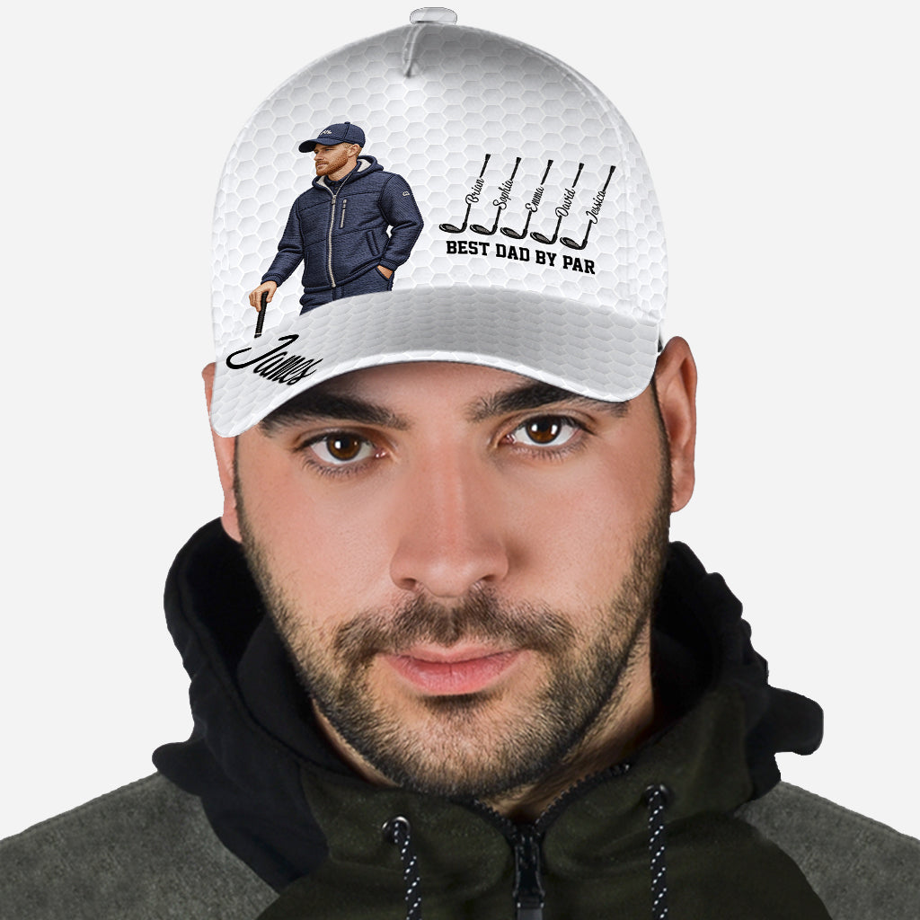 Meilleur Papa - Casquette de Golf Personnalisée
