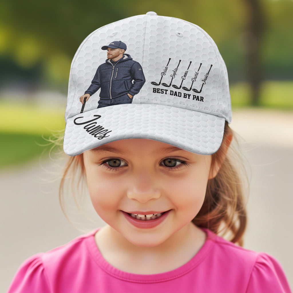 Meilleur Papa - Casquette de Golf Personnalisée