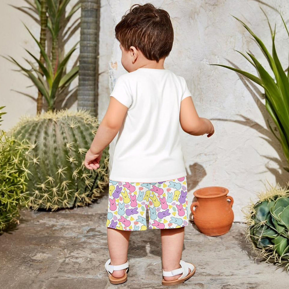 Colorful Easter - Personalized Kid T-shirt & Shorts