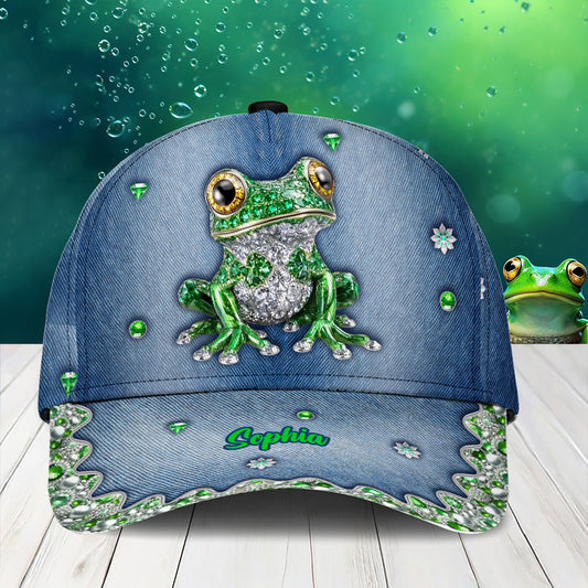 Magnifique grenouille - Casquette classique grenouille personnalisée