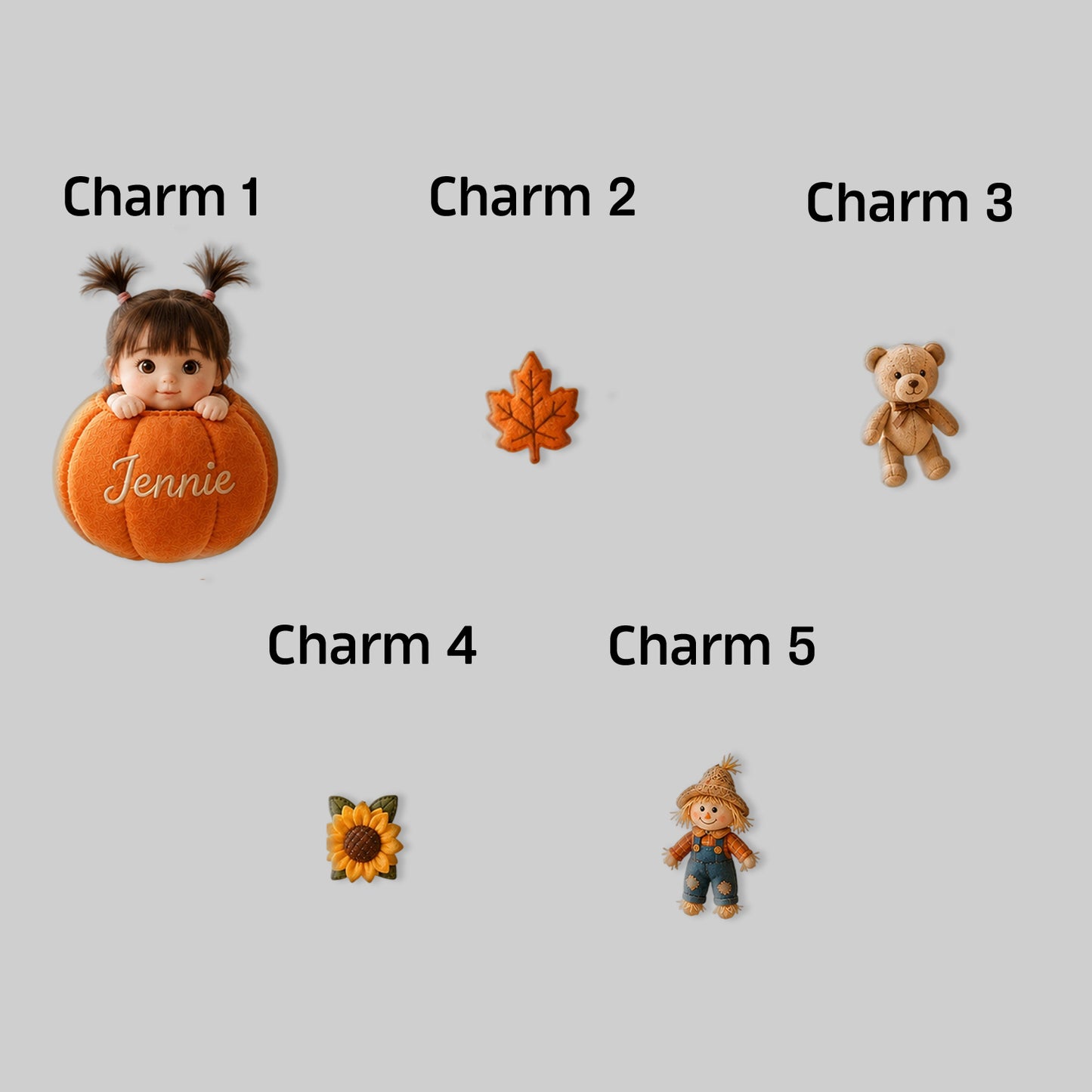 Little Pumpkin - Personalized Kid Crib Mobile