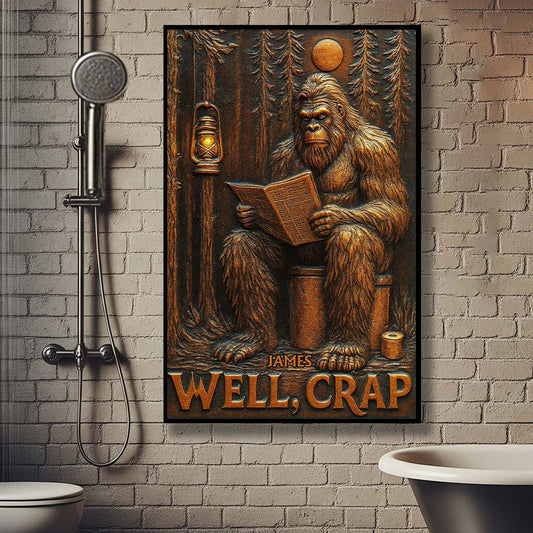 Zut alors ! Toile et affiche personnalisées Bigfoot