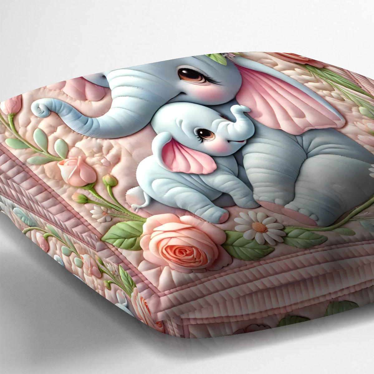 Je t'aime - Coussin décoratif personnalisé pour maman