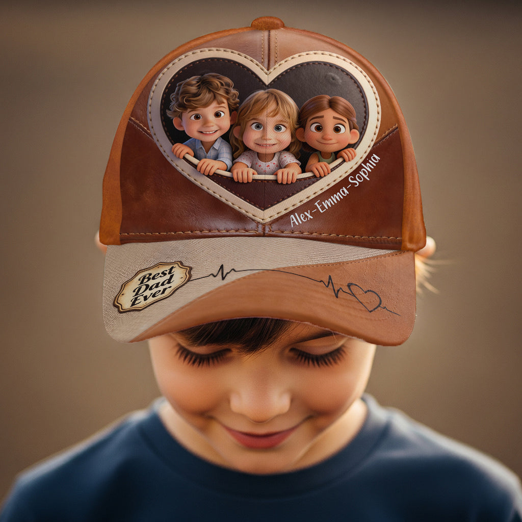 Custom From Any Photo - Personalized Father Classic Cap