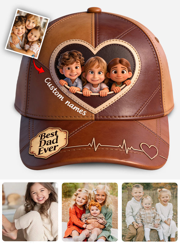 Custom From Any Photo - Personalized Father Classic Cap