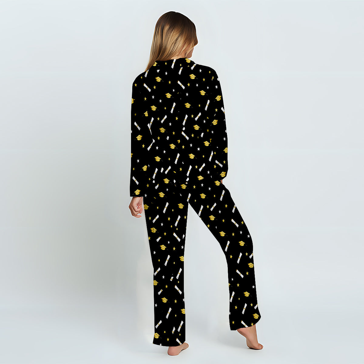 Puis-je aller au lit maintenant - Pyjama personnalisé pour la remise des diplômes