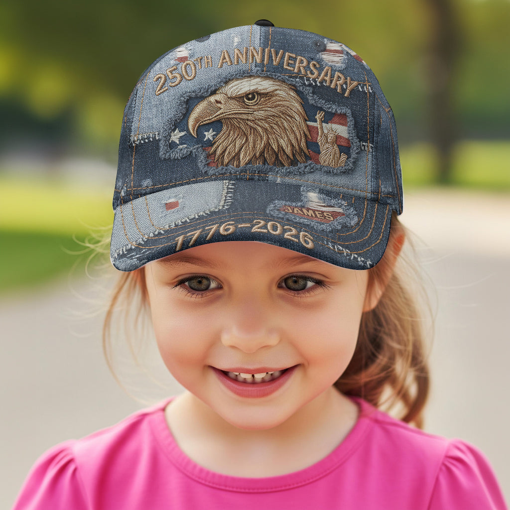 Casquette Patriot Classic personnalisée pour le 250e anniversaire des États-Unis