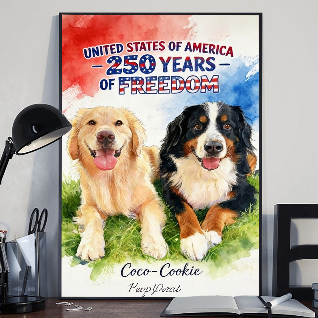 250e Anniversaire Avec Animaux - Toile Et Affiche Personnalisées