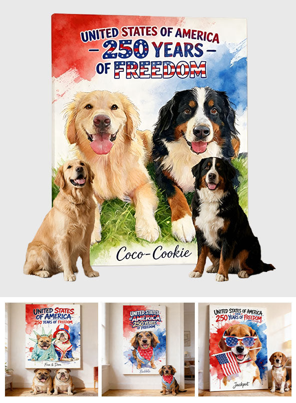 250e Anniversaire Avec Animaux - Toile Et Affiche Personnalisées