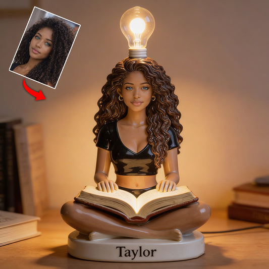 Glow Reader - Personalized Book Acrylic LED Night Light