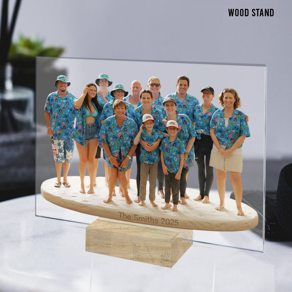 Custom From Any Photo - Personalized Family Custom Shaped Acrylic Plaque