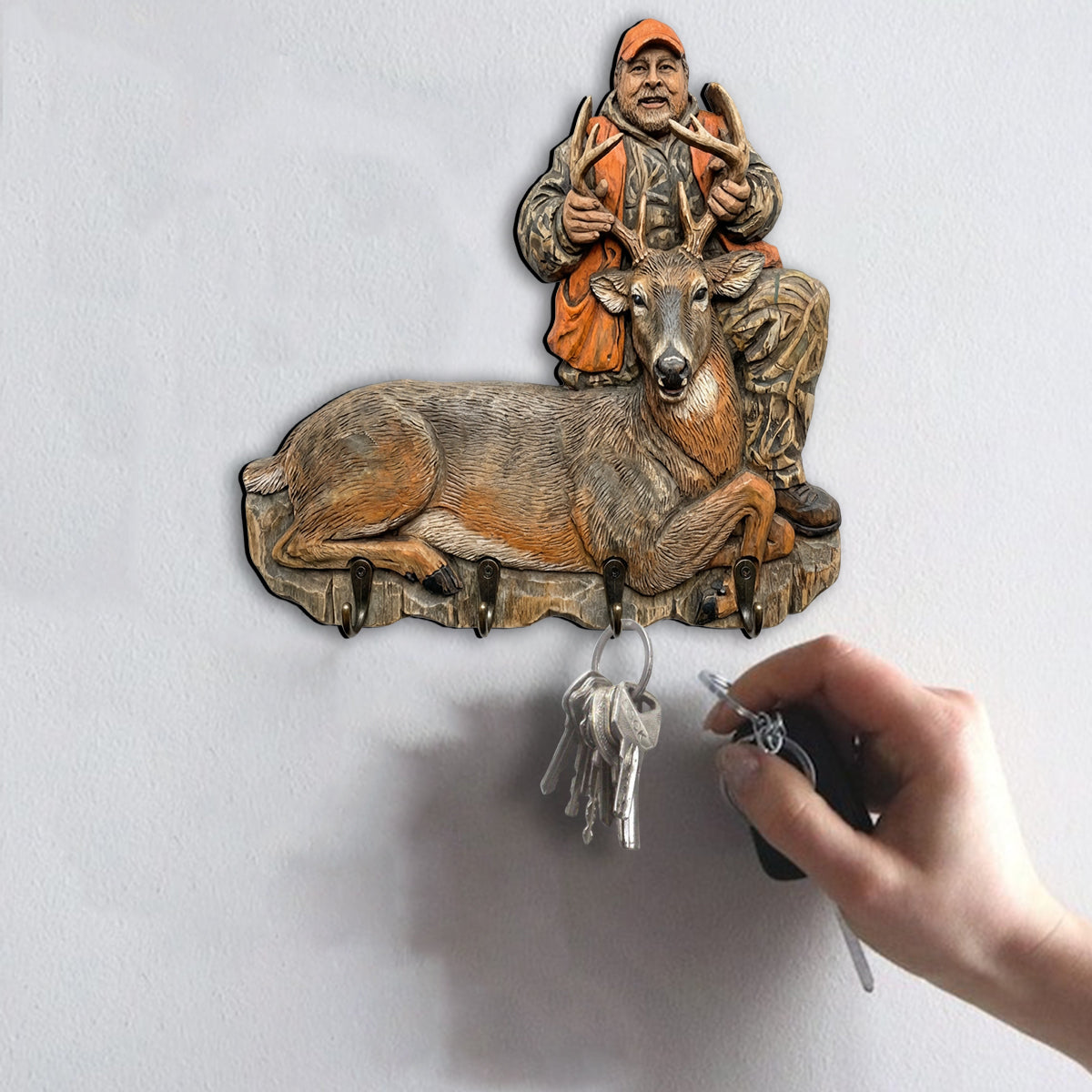 Support de chasse suspendu personnalisé à partir de n'importe quelle photo - Support de chasse sur mesure.