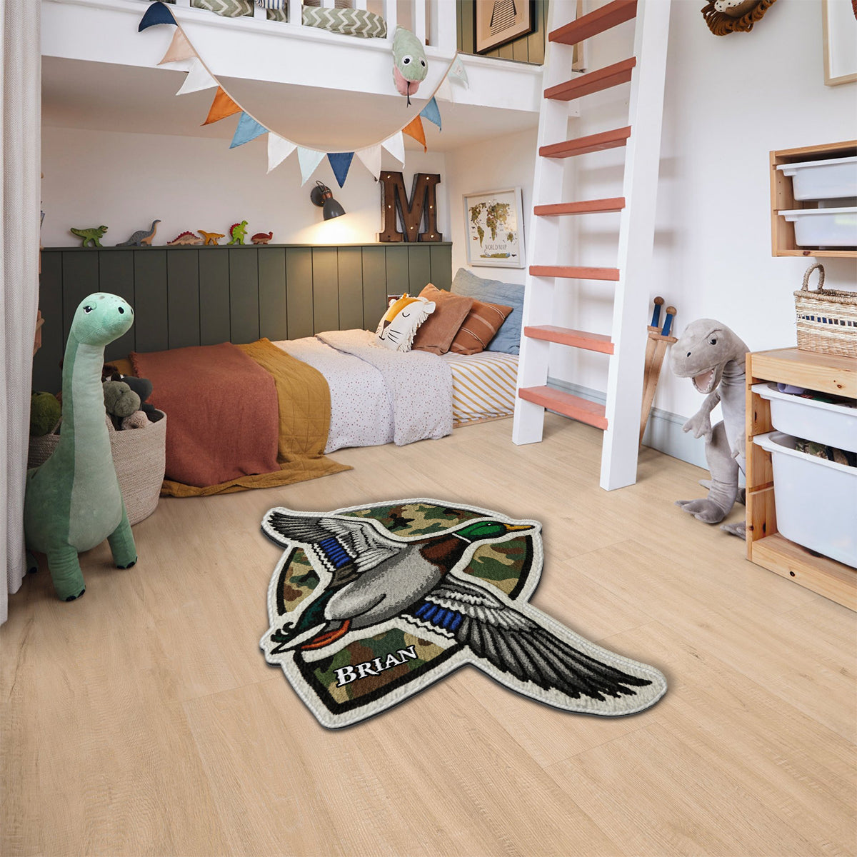 Passionné de chasse - Tapis de chasse antidérapant personnalisé