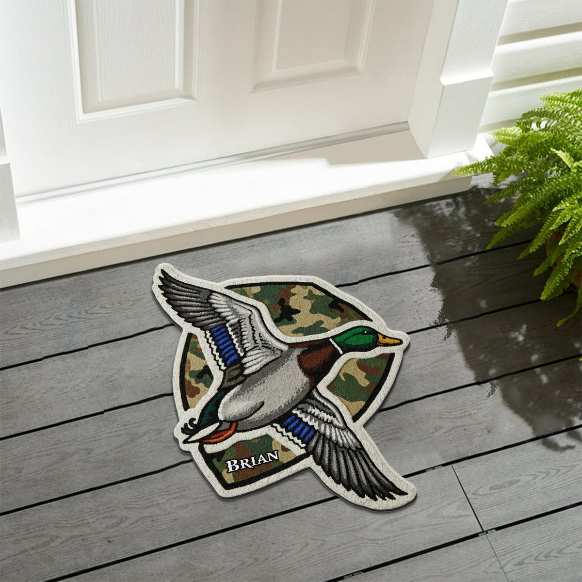 Passionné de chasse - Tapis de chasse antidérapant personnalisé