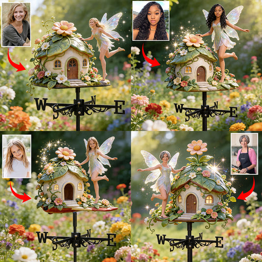 Tinkerbell Lovers, Fairy Theme Gift - Personalized Self Love Weather Vane