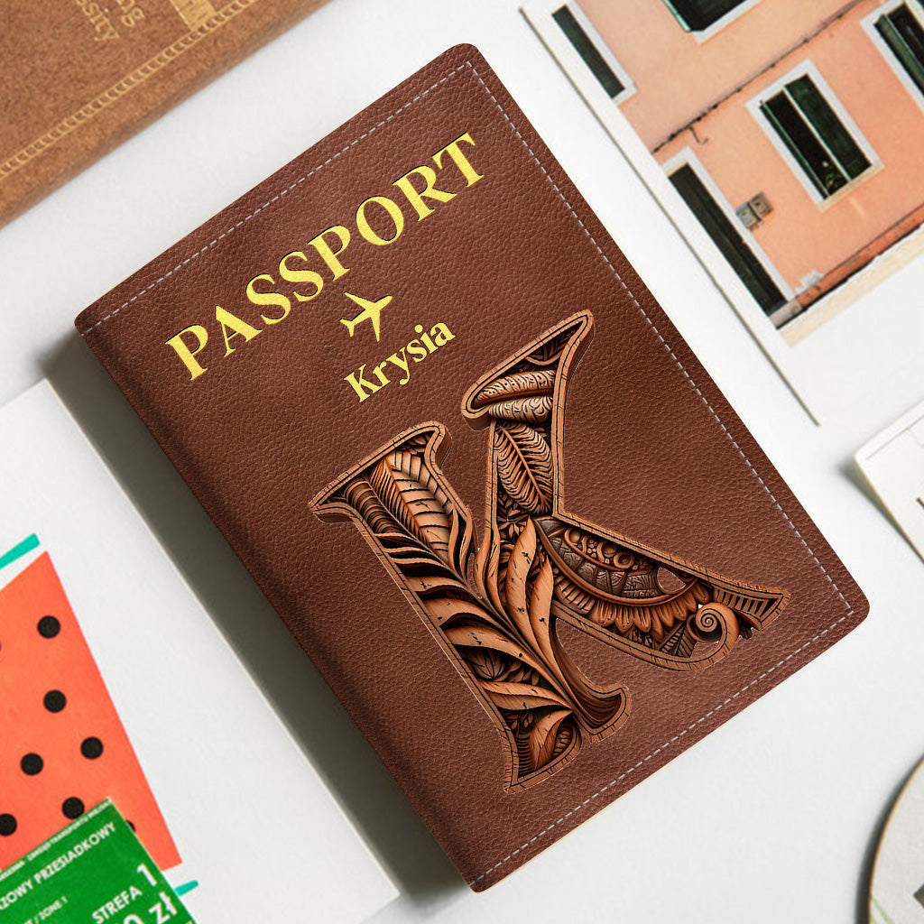 Love Traveling - Personalized Travelling Passport Holder