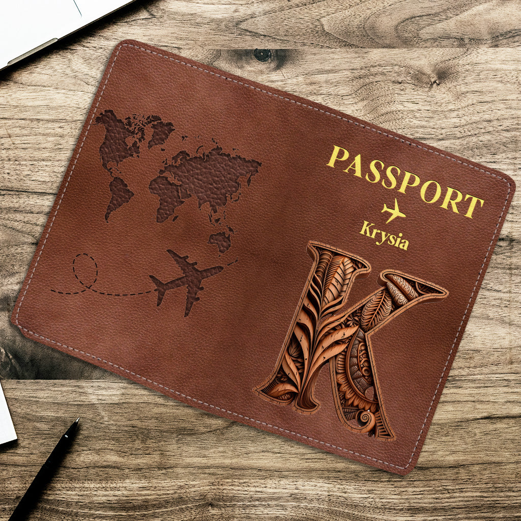 Love Traveling - Personalized Travelling Passport Holder