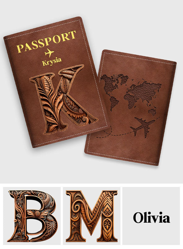 Love Traveling - Personalized Travelling Passport Holder