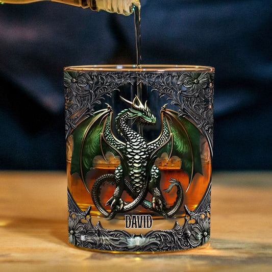 Whisky Biker - Verre à whisky Dragon personnalisé