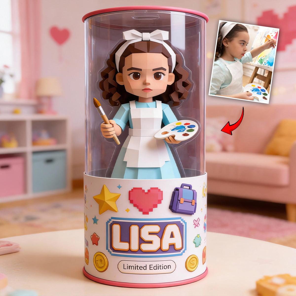 Unique Gifts For Kids - Personalized Kid Custom Shaped Acrylic Plaque