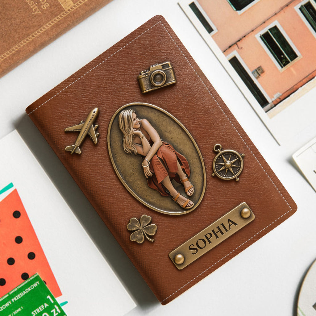 Love Travelling - Personalized Travelling Passport Holder