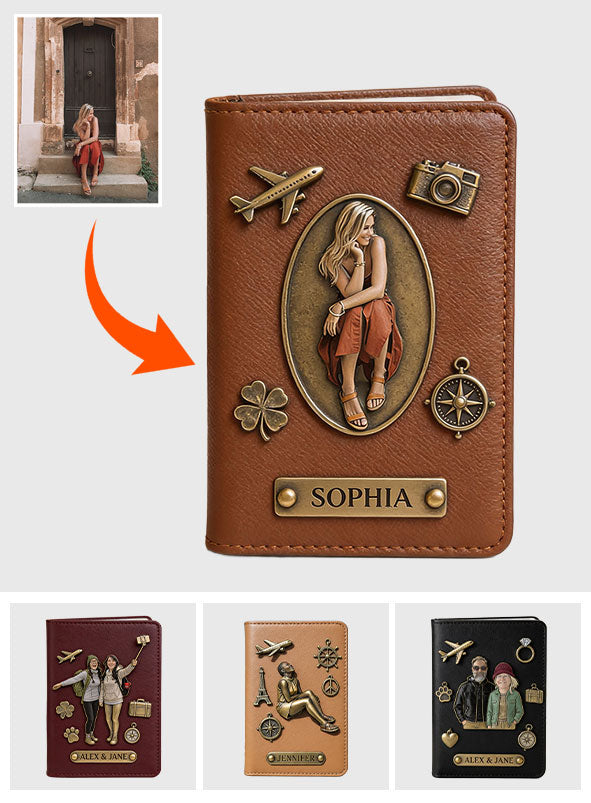 Love Travelling - Personalized Travelling Passport Holder