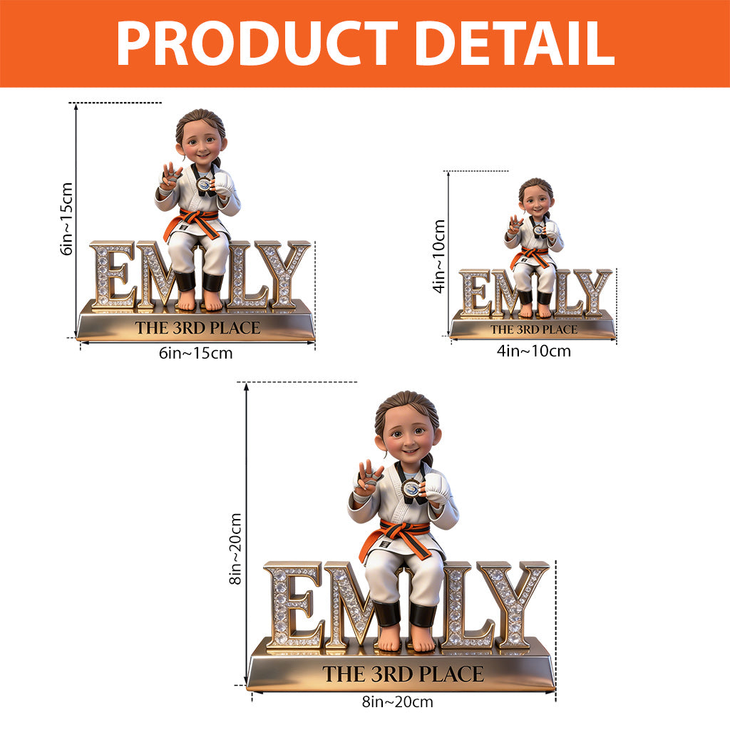 Custom Any Photo Special Memories - Personalized Kid Custom Shaped Acrylic Plaque