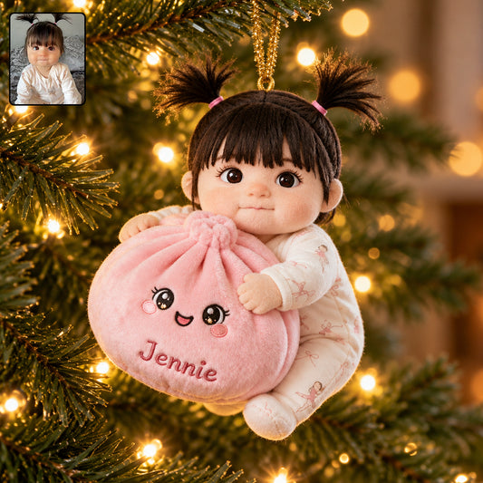 Mini Me Dumpling - Personalized Kid Plush Ornament