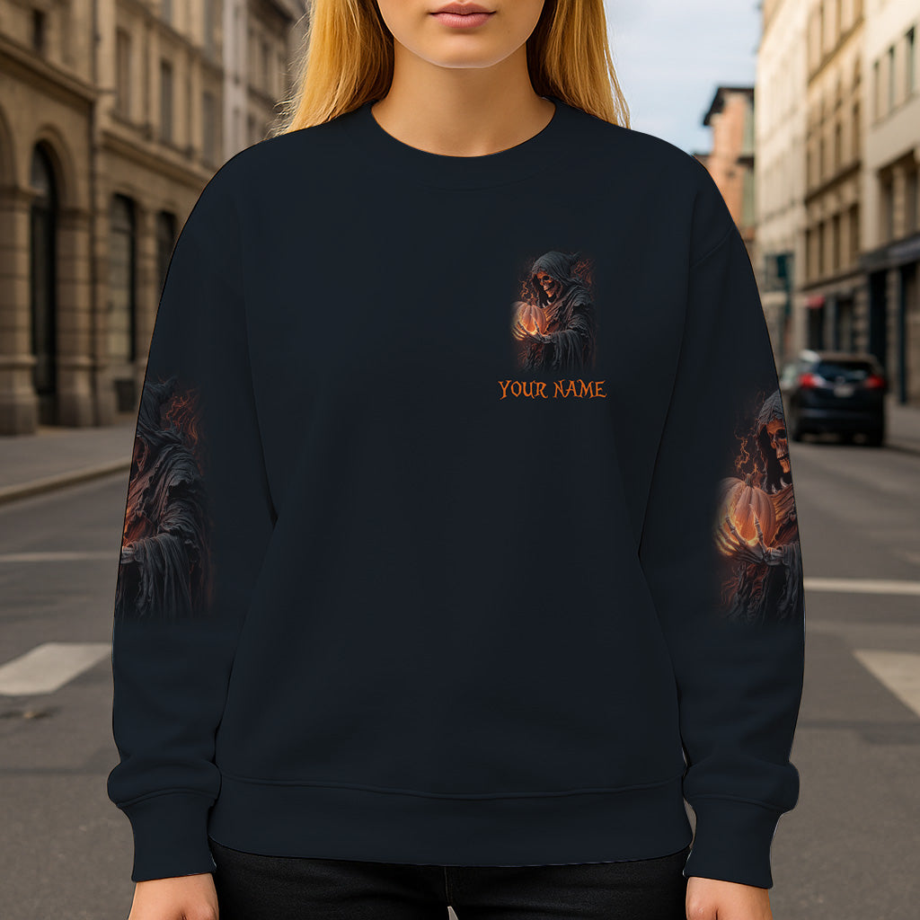 Glowing Skull - Personalized Skull All Over Shirt