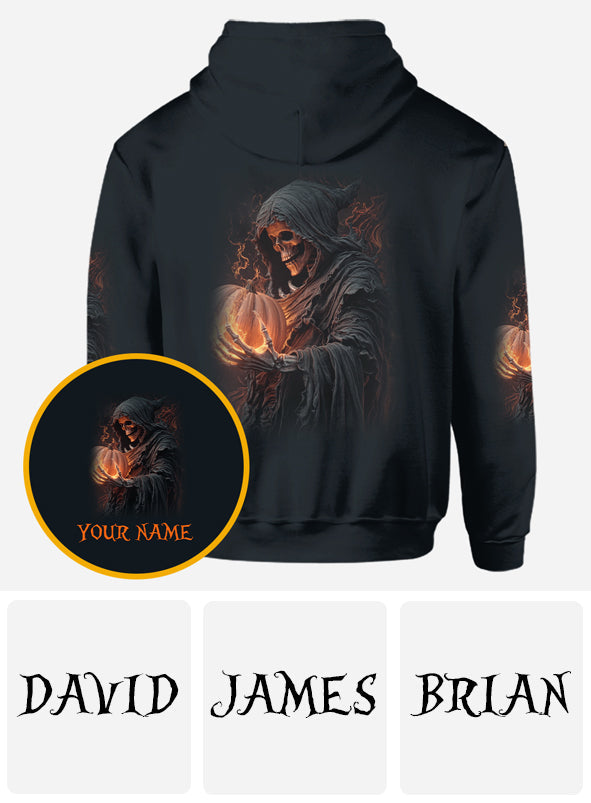 Glowing Skull - Personalized Skull All Over Shirt