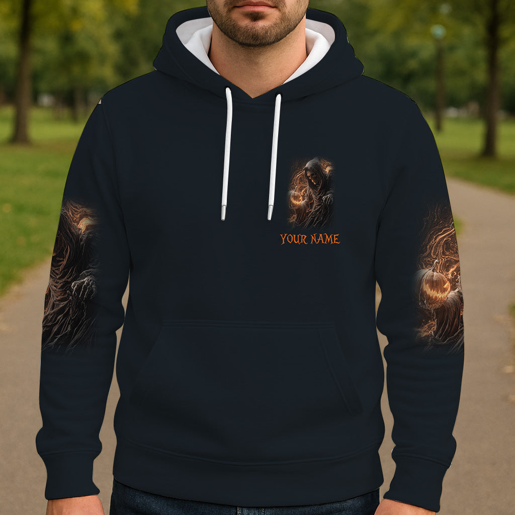 T-shirt personnalisé à motif crâne lumineux - T-shirt à motif crâne intégral