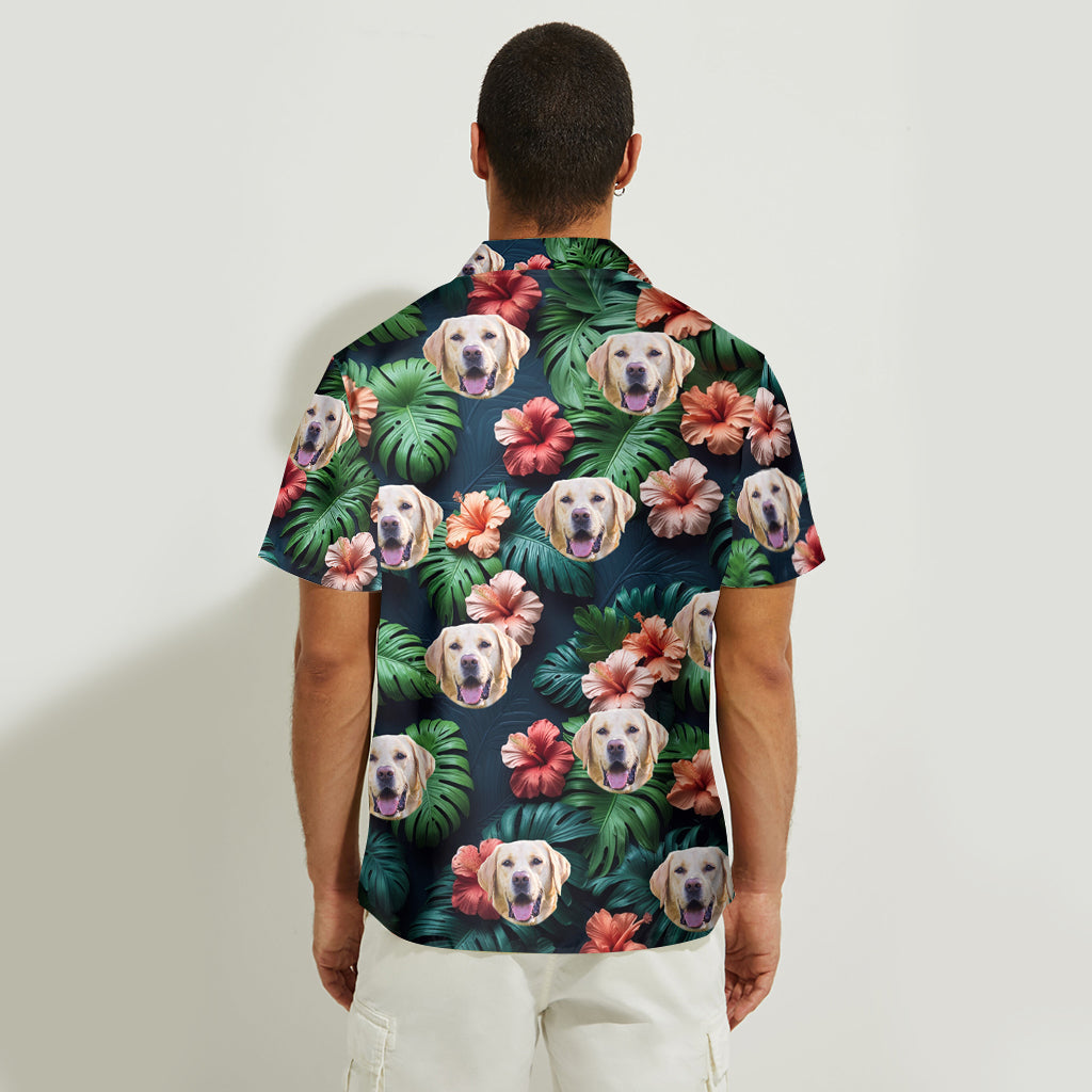 Chemise hawaïenne personnalisée pour chien - Été