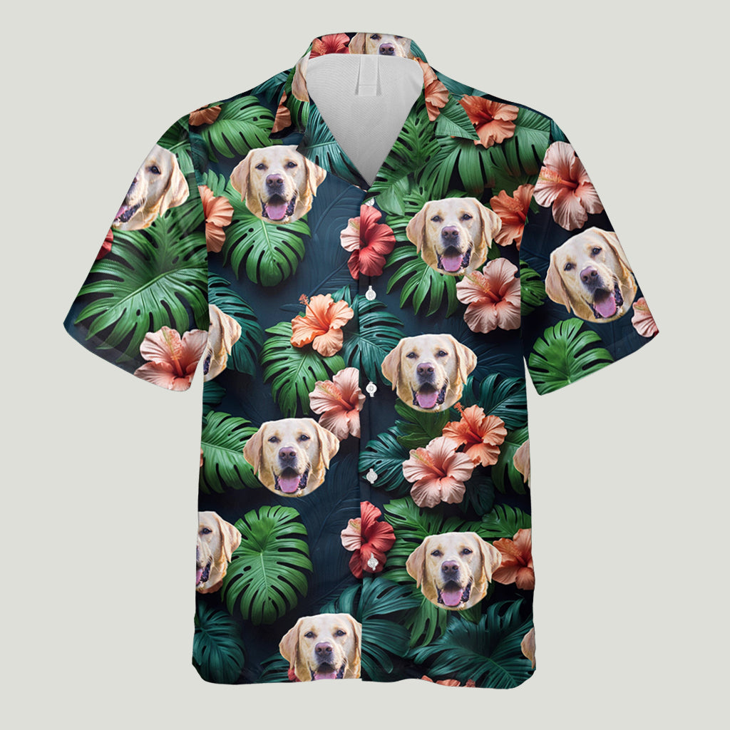 Chemise hawaïenne personnalisée pour chien - Été