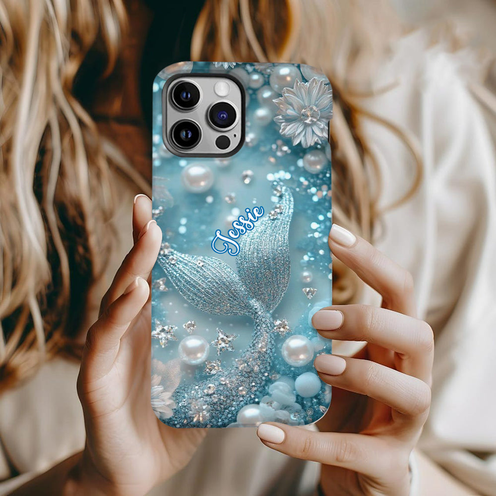 Salty Lil' Beach - Personalized Sea Lover Full Print Phone Case