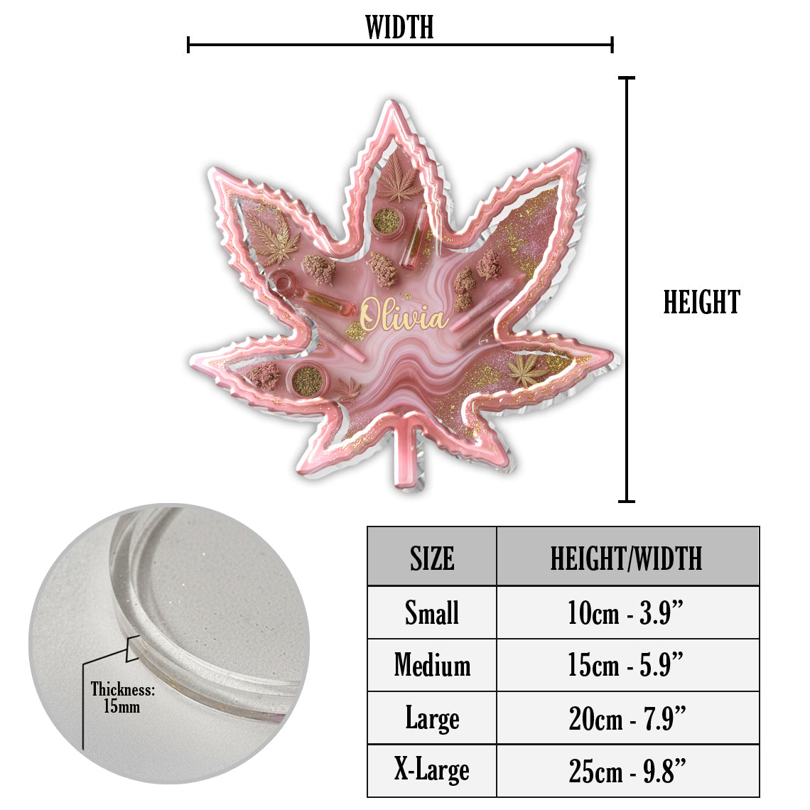 Stoners & Smokers - Personalized Weed Catch-All Tray