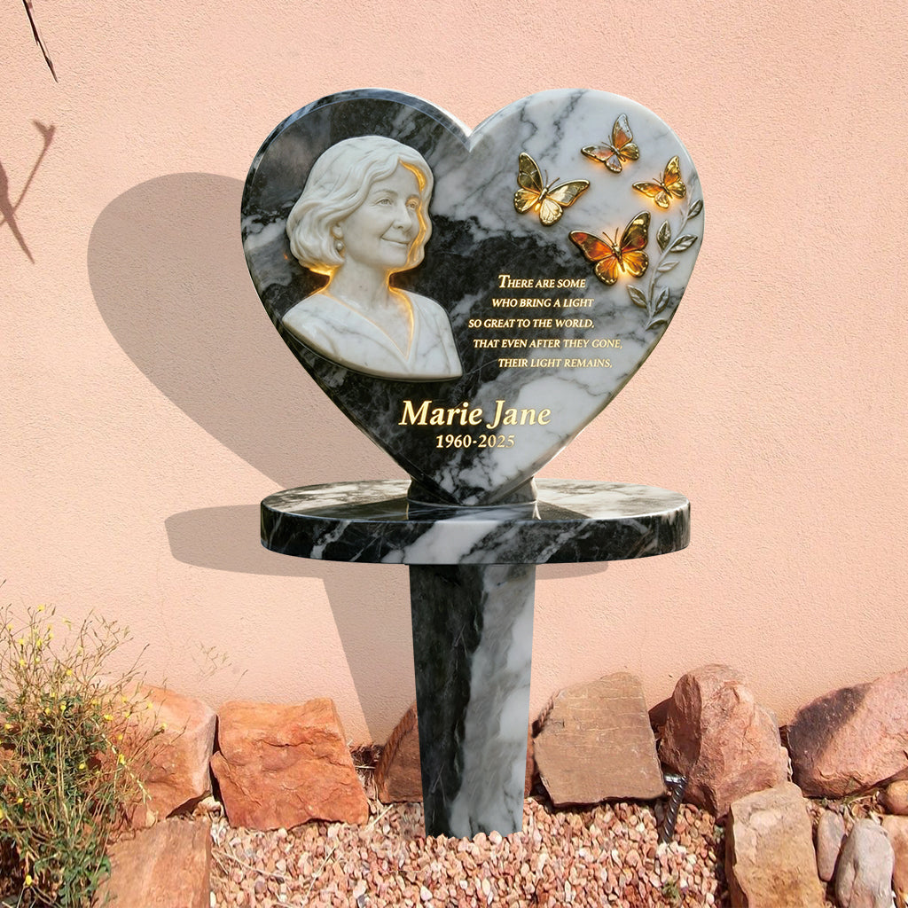 Comment vivre sans toi - Plaque commémorative personnalisée en acrylique pour jardin