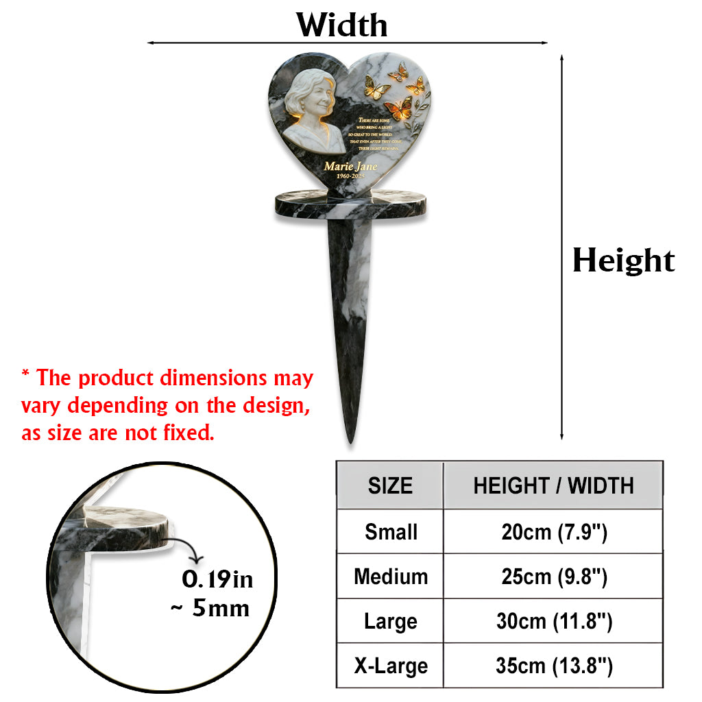 Comment vivre sans toi - Plaque commémorative personnalisée en acrylique pour jardin