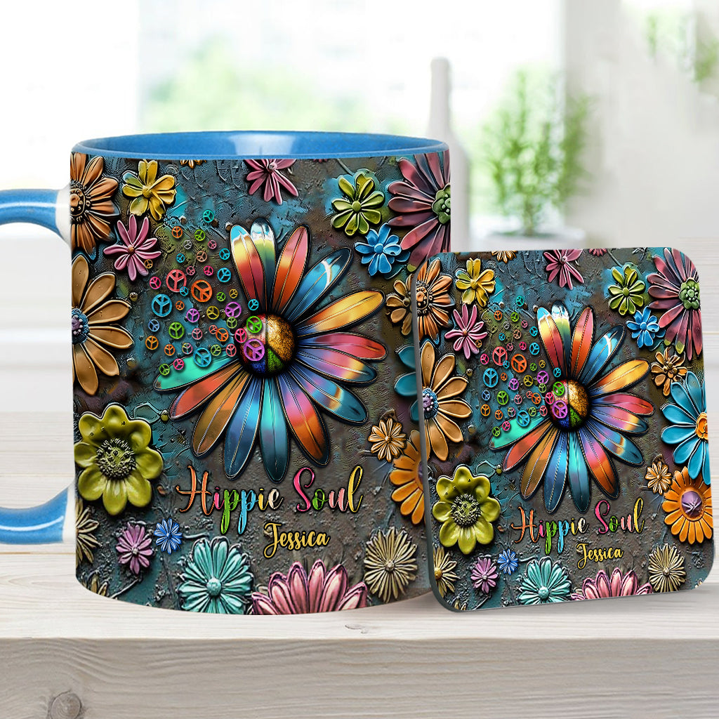 Hippie Soul - Personalized Hippie Accent Mug