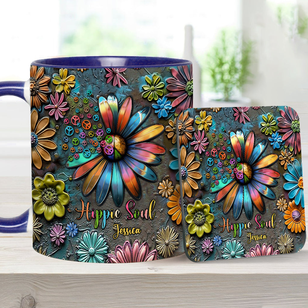 Hippie Soul - Personalized Hippie Accent Mug