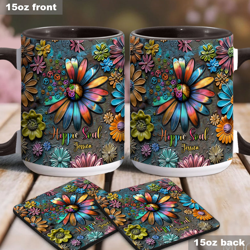 Hippie Soul - Personalized Hippie Accent Mug