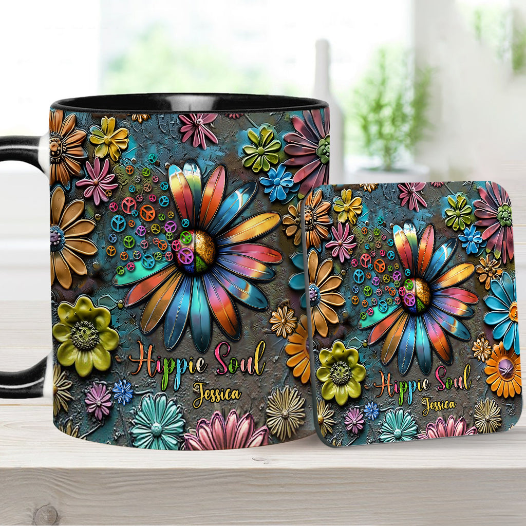 Hippie Soul - Personalized Hippie Accent Mug