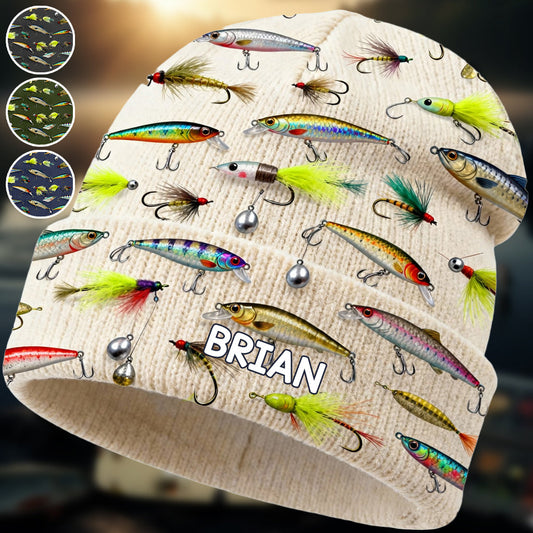 Passionné de pêche ? Bonnet de pêche personnalisé