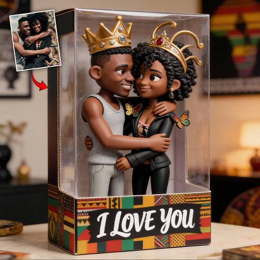 I Love You - Personalized Couple Custom Shaped Acrylic Plaque