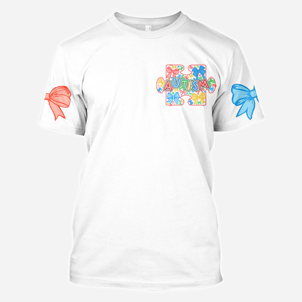 Je changerais le monde pour toi - T-shirt de sensibilisation à l'autisme